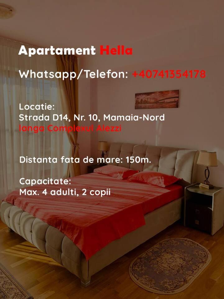 Hella Apartament Mamaia-Nord Năvodari Exteriér fotografie